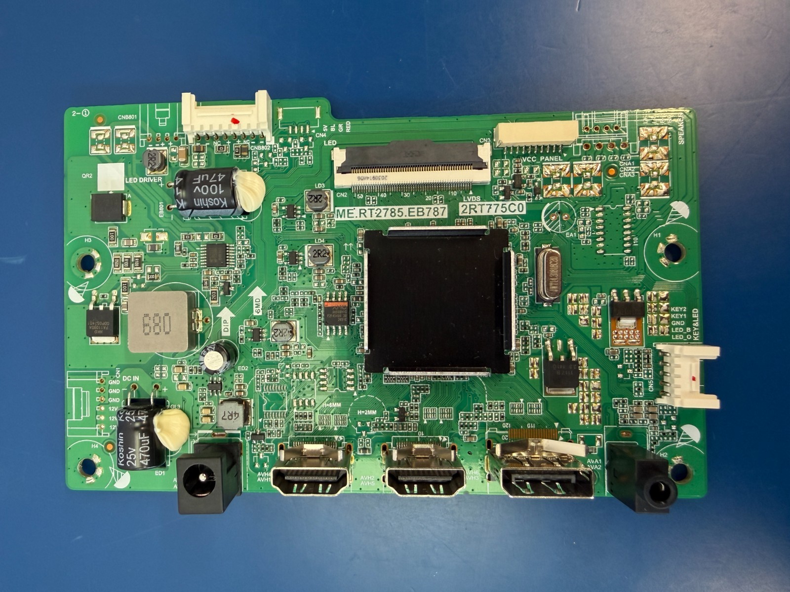 ACER NITRO ED273 Pbiipx MAIN BOARD MONITOR REPLACEMENT ME.RT2585.EB787 - Image 2