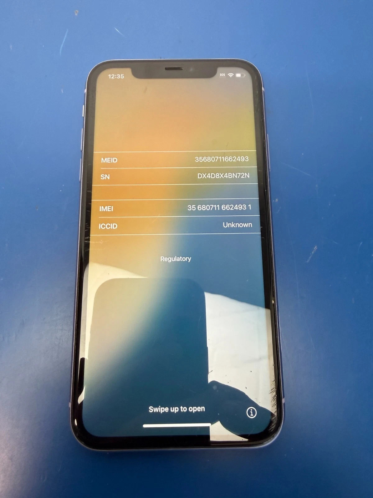 Apple iPhone 11 - 64 GB -Purple Sold for parts cannot activate
