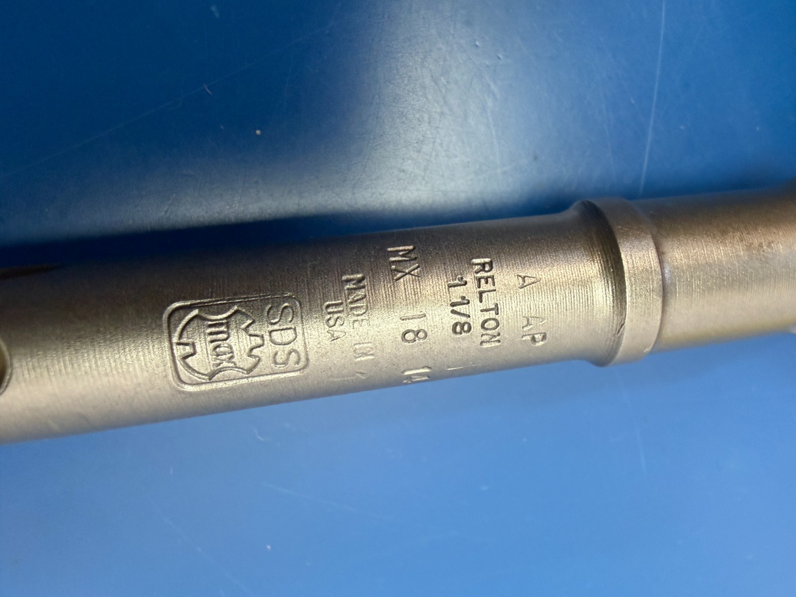 Relton Single Cutter Hammer Bit 1-1/8" X 8" SDS-max MX-18-14 - Image 5