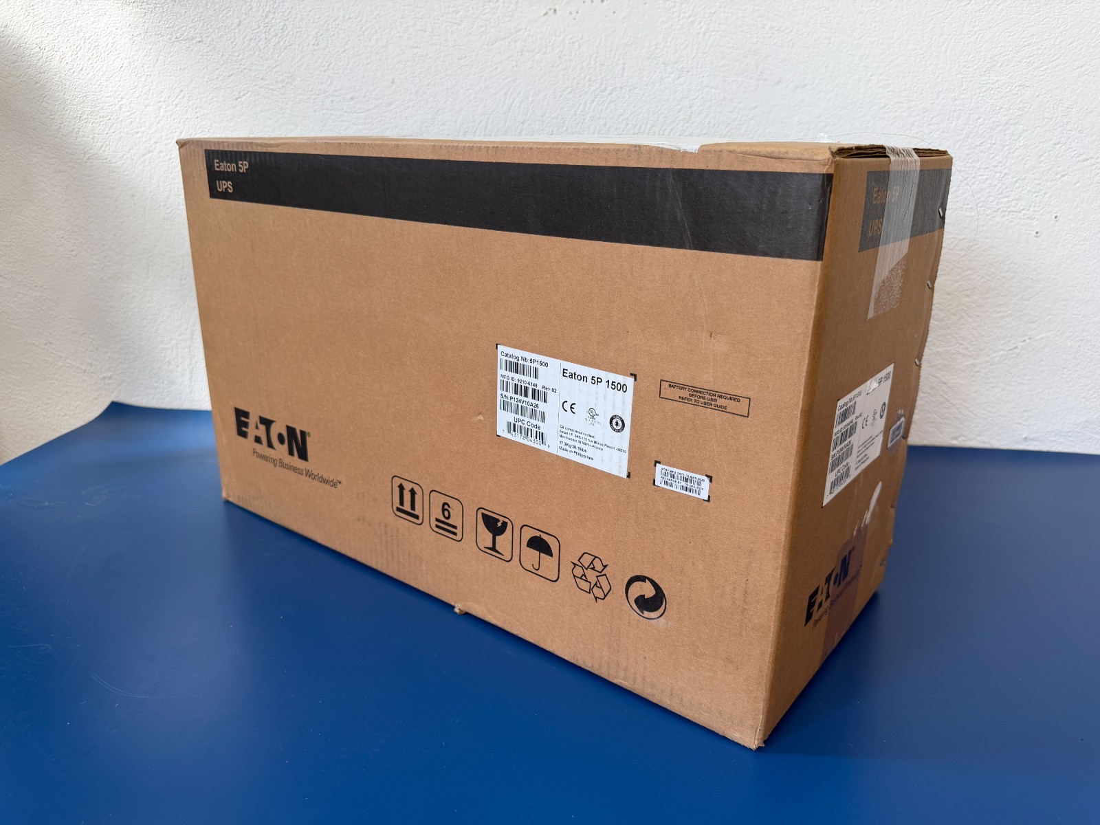 Eaton 5P 5P1500 1440VA 1100W 120V 8-Outlet Smart LCD Tower UPS Back Up - Image 2