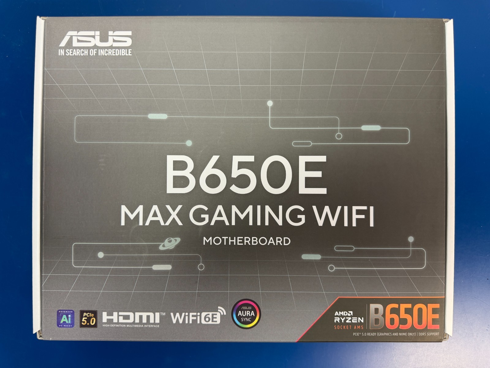 ASUS B650E MAX GAMING WIFI AMD AM5 ATX Motherboard ob