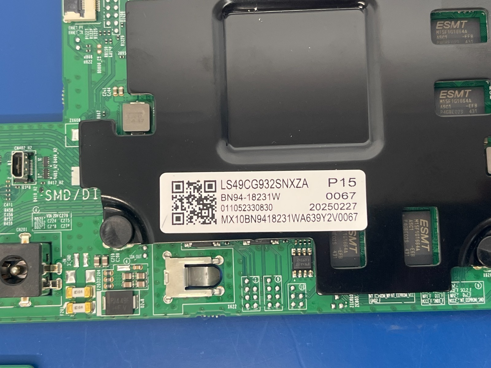SAMSUNG S49CG932SN LS49CG932SNXZA S49CG932S MONITOR MAIN BOARD LED SPEAKER T-CON - Image 5